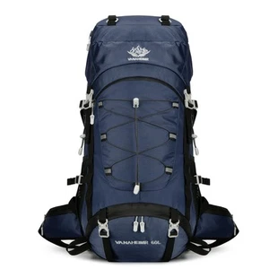 60L Travel Hiking Camping Backpack with Rain Cover, Backpack Water Resistant,... - Picture 1 of 6