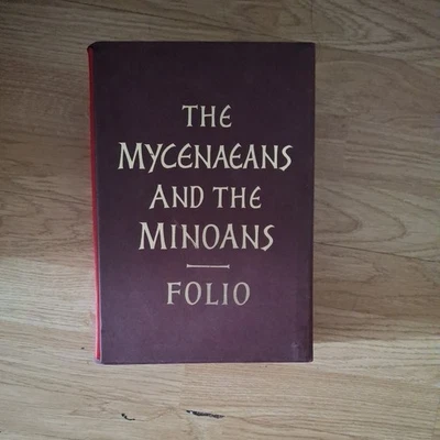 Folio Society - The MYCENAEANS AND THE MINOANS Two Volume Set in Slipcase - Image 1 of 4