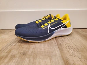 NIKE AIR ZOOM PEGASUS 38 MICHIGAN WOLVERINES MENS...SZ 10...NEW...DJ0838-400 - Picture 1 of 6