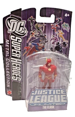 Mattel DC Super Heroes Justice League The Flash 2007 Metal Collection Foto 1 de 3