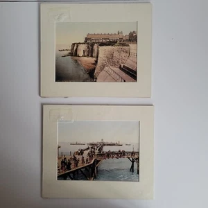Bild von Margate Kent um 1895 2 Kopien von Originalfotos montiert NEU - Bild 1 von 5