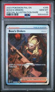 PSA 10 Boss's Orders Special Illustration Rare #265 2023 Paldea Evolved 99544935 - Picture 1 of 2