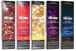 L'Oreal Excellence HiColor for Dark Hair 1.74oz (Choose 23 colors)