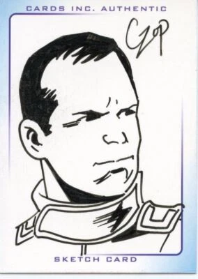 Thunderbirds Are Go! Movie Sketch Card by Czop Frank Tracey - Image 1 of 2