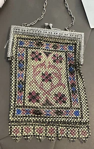 antique mandalian purse 1930s Gemstone Inlay owned by Claudette Cober - Picture 1 of 5