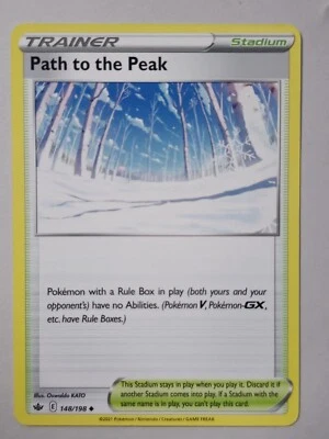 Path to the Peak 148/198 Swsh06: Sword & Shield - Chilling Reign Regular - Image 1 of 2