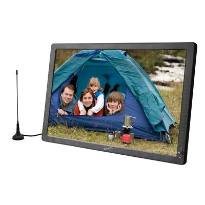 Supersonic SC-2812 12" Portable/Rechargeable LED Digital TV +USB/SD/FM +AC/DC - Image 1 of 4