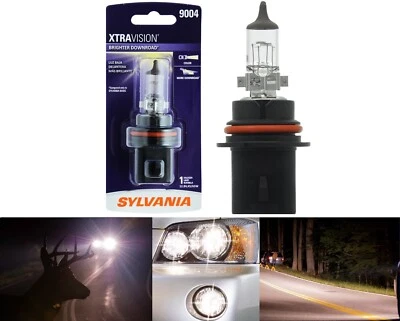 Sylvania Xtra Vision 9004 HB1 65/45W One Bulb Head Light Replacement Stock Lamp - Image 1 of 4