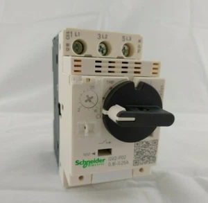 Schneider GV2P02 Motor Circuit Breaker 0.16-0.25 A - Picture 1 of 4