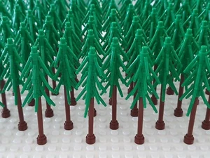 20x Lego Tannenbaum Bäume Nadelbaum Fichte Wald Kiefer grün NEU 24855 MOC - Bild 1 von 1