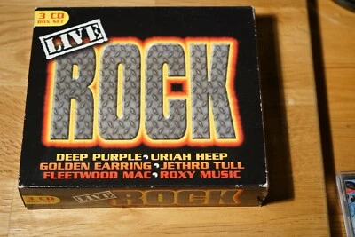 CD - Live Rock! - 3 CD Box Set (Uriah Heep, Deep Purple, Gary Moore ...) - Bild 1 von 2