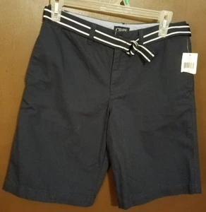 Boys Chaps Sportswear Belted 100%  cotton shorts ~Size: 16  10"L - Picture 1 of 11