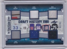 2019 Leaf ITG Joe Carter Tony Gwynn Lawrence Taylor Howie Long Thomas Jersey /30