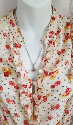 Новый 925 пробы марказит Инь Ян даосизм подвеска цепочка из нержавеющей стали - Изображение 1 из 4