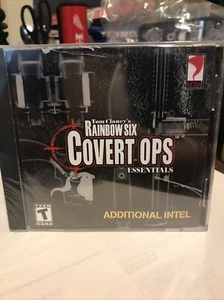Rainbow Six Covert Ops Essentials Game PC 2000 Tom Clancy Additional Intel NEW! - Picture 1 of 3