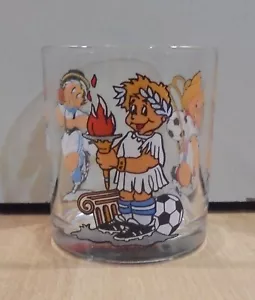 NUTELLA FERRERO FIFA WM 1994 WERBUNG VINTAGE GLAS 1994 - Bild 1 von 8