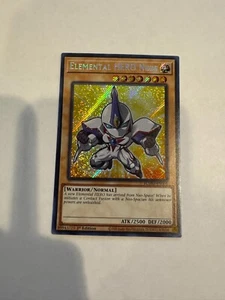 yugioh elemental hero neos secret rare chibi blmm-en003 blmm - Picture 1 of 1