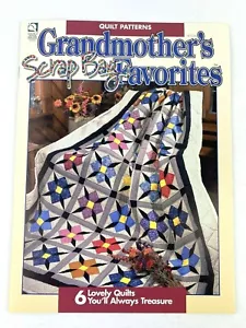 Großmutters Schrotttasche Favoriten 6 Quiltmuster Wandbehänge oder Steppdecken 1995 - Bild 1 von 9