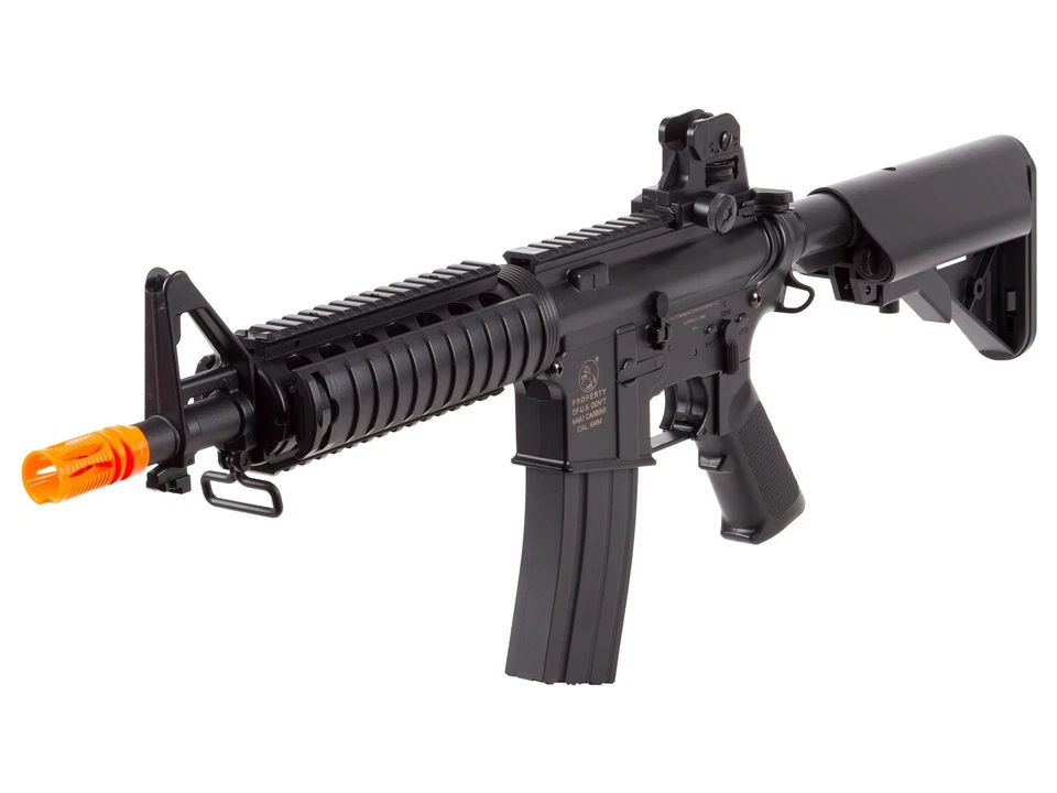 370 FPS Colt M4 Cqb-r Officially Licensed Electric AEG Airsoft Rifle Gun 6mm BB