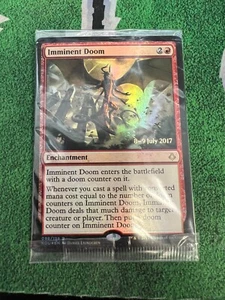 MTG VERSIEGELT Imminent Doom 098/199 Hour of Devastation Vorabveröffentlichung Promo FOLIE!! - Bild 1 von 2