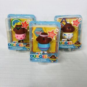 New Hey Duggee Figures Toys Set Of 3 Decorating Summer Get Fit  Ages 2+