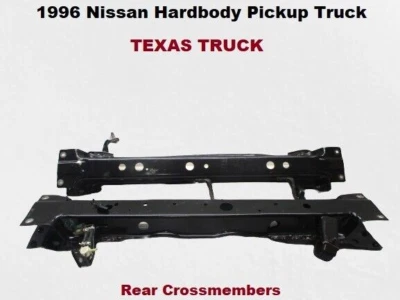96 1996 Nissan Pickup Hard Body Hardbody Rear Frame Crossmembers - Image 1 of 4
