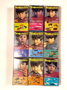 Aurora Snap-a-Roos Model Kit Lot of 9 Vintage 1970s NOS Complete Sets Rare Find - Picture 1 of 22
