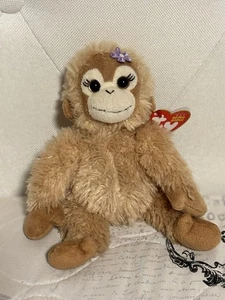Ty Missy Beanie Baby Monkey Ape - Bild 1 von 3