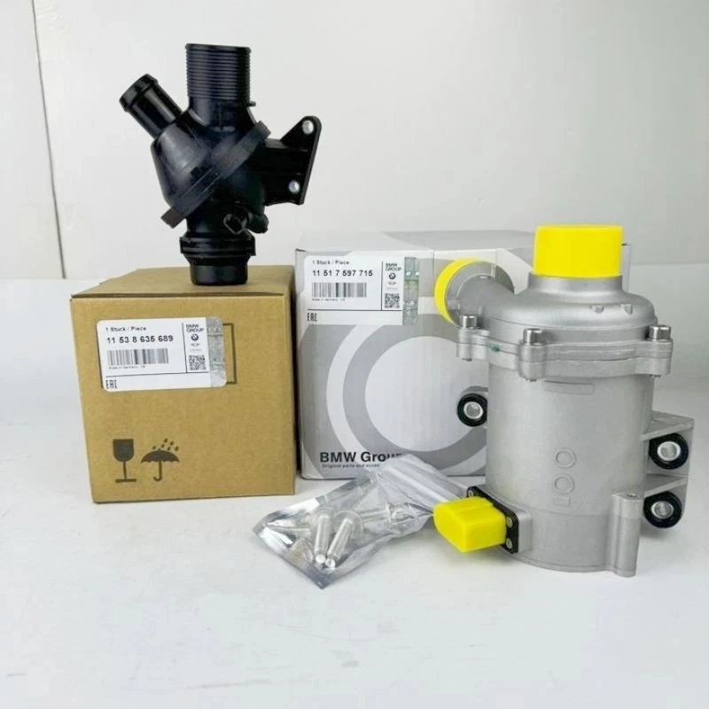 11517597715 Electric Water Pump w/ Thermostat for BMW 228i 328i 428i 528i X1 X3 Foto 1 de 4