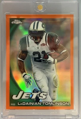 2010 Topps Chrome - LaDainian Tomlinson #C210 Orange Refractor - Image 1 of 2