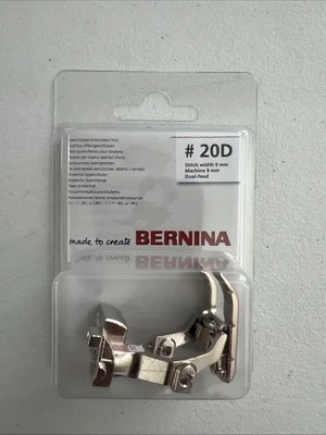 Genuine Bernina Embroidery Applique Foot # 20D Dual Feed - New Style - Image 1 of 2