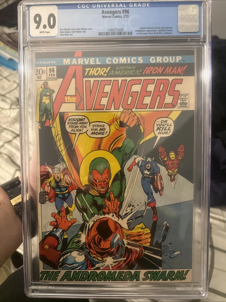 The Avengers #96 (Marvel Comics February 1972) - Image 1 of 1