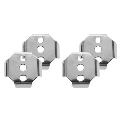  4 pezzi di ricambio per portasciugamani da bagno, staffa di montaggio in - Immagine 1 di 4