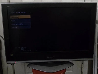 Panasonic Viera 26" TV TC-26LX70 LCD Television Retro Gaming T.V - Image 1 of 4