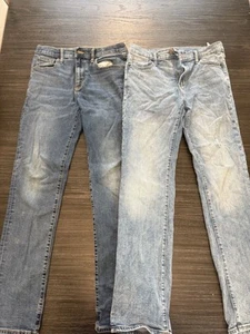 Boys Old Navy Jeans Size 16 (2 Pair) - Picture 1 of 7