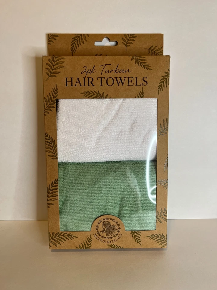 Pack de 2 toallas turbantes Native Rituals Foto 1 de 1