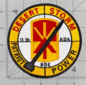 1968 of 10000 US Army Patch 11th Air Defense Artillery Brigade - Picture 1 of 2