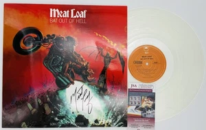 Album vinyle signé Meat Loaf Bat Out of Hell autographe JSA 637 - Photo 1/4