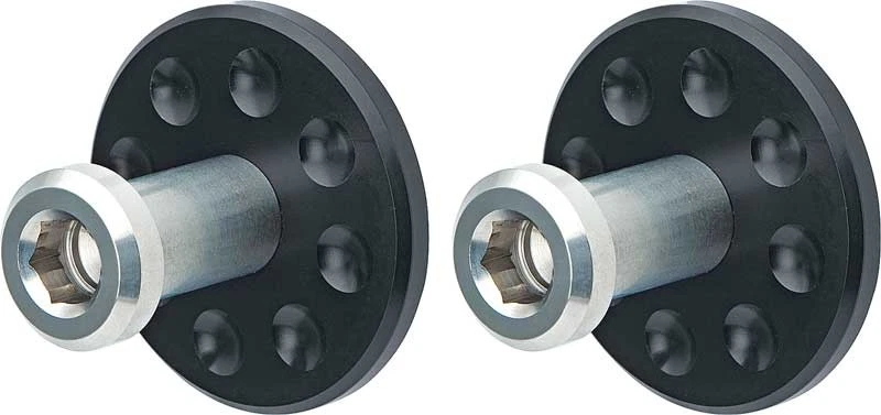 1965-90 Billet Door Lock Strikers with Black Finish - Image 1 of 1