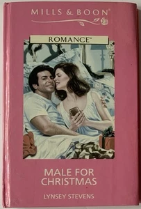 Male For Christmas by Lynsey Stevens Small Mills Boon Hardcover - Imagen 1 de 4
