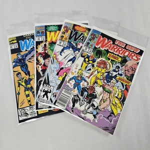 The New Warriors #19 #20 #21 #22 1991 Lote de 4 cómics de Marvel nuevos B&B LEER⬇ - Imagen 1 de 11