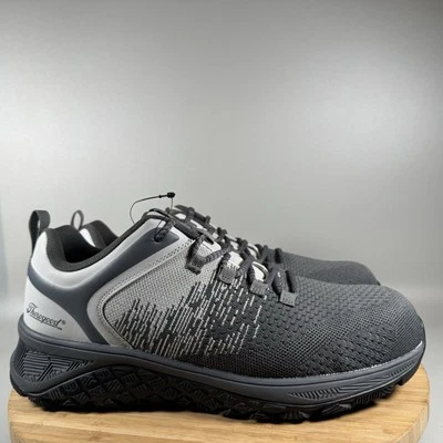 Thorogood 鞋 男式 11.5 灰色 AST 低复合鞋头 工作鞋 运动鞋 户外 — 第 1/4 张图片