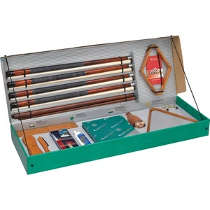 Aramith Premium Poolbillard Zubehörset mit 145 cm und 120 cm Queues - Bild 1 von 6