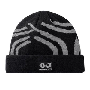 Gorro de invierno para hombre mujer - Gorro para clima frío - Gorras de punto térmico con calavera - Imagen 1 de 12