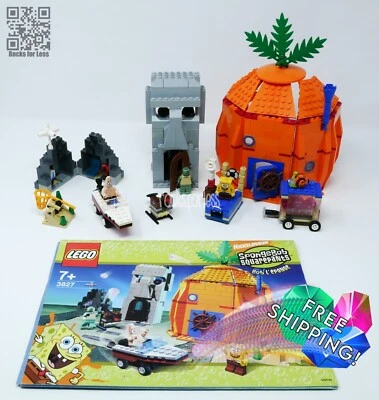 Lego 3827 Adventures In Bikini Bottom (SpongeBob, 2006, 100% Complete, Retired) - Image 1 of 4