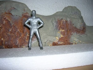 PIRATA AÑOS 50 60 PLATA PLASTICRAFT 90mm DE COLECCIÓN POCO COMÚN - Imagen 1 de 4