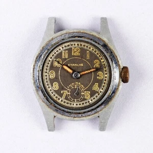 ETANCHE Orologio Vintage Militare Cal. 10-05 / Da riparare to repair - Imagen 1 de 11