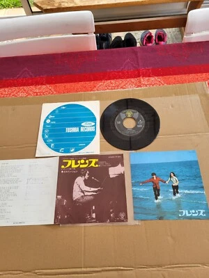 45 tours  ELTON JOHN B.O du film "FRIENDS" folster 2801 PRESSAGE JAPAN - Photo 1/2