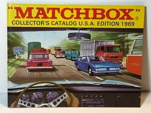 MATCHBOX COLLECTOR'S CATALOGUE U.S.A. EDITION 1969 ORIGINAL LESNEY PRODUCT - Picture 1 of 3