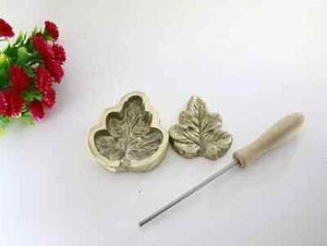 Brass Silk and Leather Flower Mold - Hat Desing Tool for Professional Millinery - Picture 1 of 3